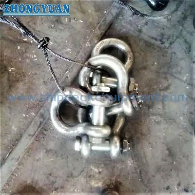 Accessoires de chaînes d'ancrage en acier forgé et coulé pour systèmes d'ancrage et d'amarrage en mer