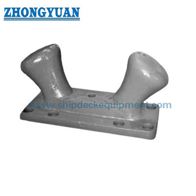 20 ¢ 200T Boulonnés Anchorage Double Bitt Dock Bollard