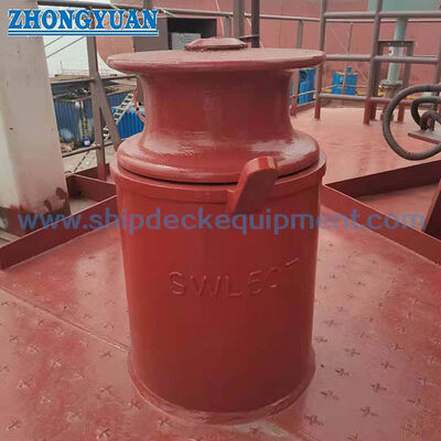 Les guides-câble de rouleau de piédestal de rouleau de bâti de la forme A DIN 81907 embarquent amarrer l'équipement