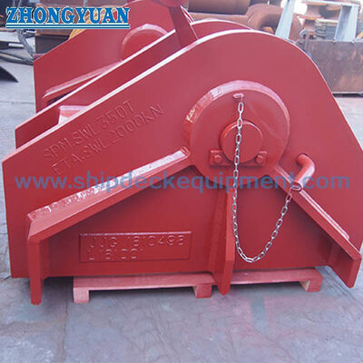 OCIMF Type SPM Chain Stopper | Montage soudé pour chaîne d'amarrage anti-frottement