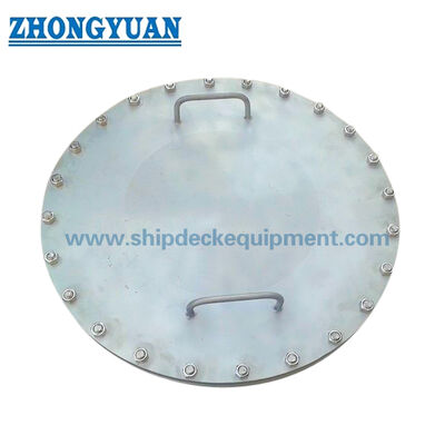Couvercle de trou d'homme marin encastré multi-boulons type C GB 11628 | Accès de nettoyage 450 et 600 mm