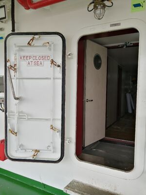 Porte étanche en acier à action rapide à levier unique pour marine | GB/T 3477-2023