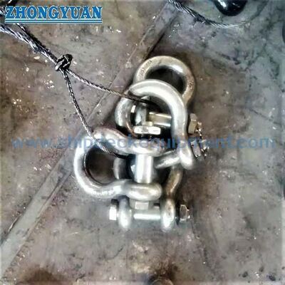 Accessoires de chaînes d'ancrage en acier forgé et coulé pour systèmes d'ancrage et d'amarrage en mer