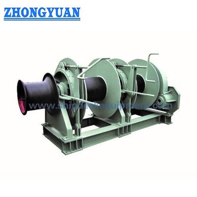 5 ‰ 500 kN, treuil électro-hydraulique à double tambour, à extrémité unique