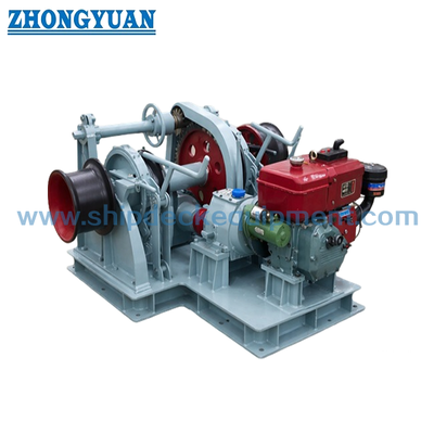 38 mm moteur diesel entraîné double gypsy Marine Anchor Windlass pour le pont du navire
