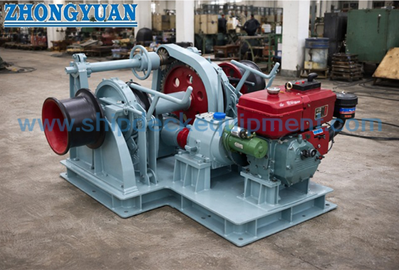 38 mm moteur diesel entraîné double gypsy Marine Anchor Windlass pour le pont du navire