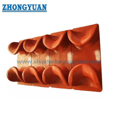 150–400 mm Choc monté sur pont | Chaumard en acier moulé JIS F2006 pour amarrage de petits navires