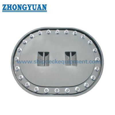 Type couverture ovale Marine Outfitting de JIS F 2304 de trappe de boulon multi descendue par C