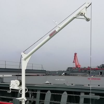 Bossoir à déchets mobile de 0,2 à 0,8 T | Équipement de levage de cale de cargaison de pont de navire