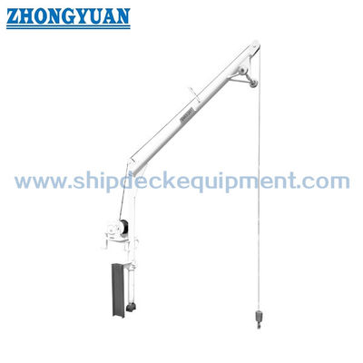 Bossoir à déchets mobile de 0,2 à 0,8 T | Équipement de levage de cale de cargaison de pont de navire