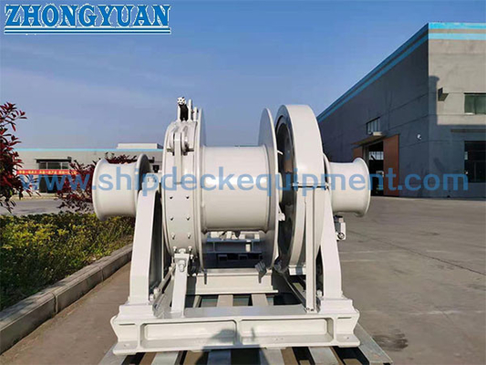 Enroulement hydraulique à ancrage électrique à tambour unique pour équipement de pont de petits navires