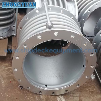 Type joint de dilatation de soufflets d'acier inoxydable Marine Pipe Fittings de bride