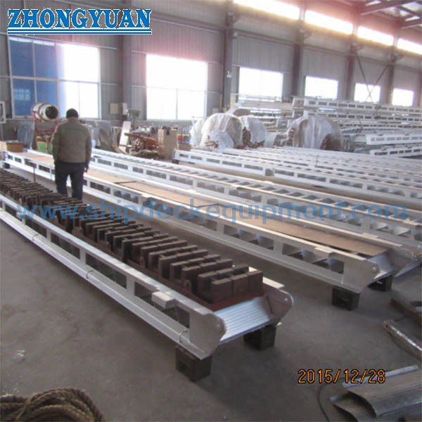 Passerelle en aluminium avec marches antidérapantes | Passerelle marine type B ISO 7061
