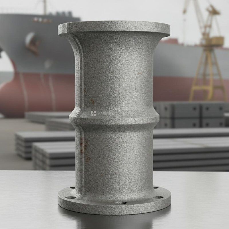 Pipe de suspension marine avec bouche de guidage de la chaîne en acier coulé ou type soudé pour les casiers de la chaîne d'ancrage CB 3133-1983 Standard