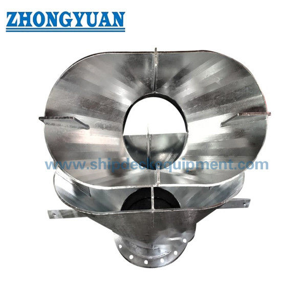 Type ovale inoxydable aspiration Marine Pipe Fittings en cloche