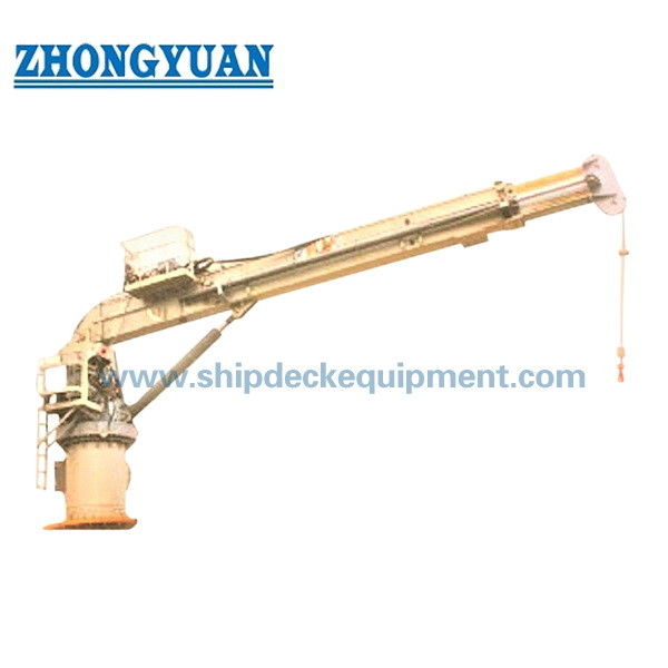 3T 20m Telescopic Boom Crane. Une grue hydraulique avec cabine pour équipement de pont.